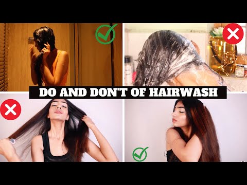 HAIR WASHING MISTAKES THAT WILL RUIN YOUR HAIR! | How to wash your hair properly