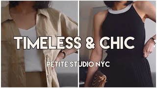 Timeless and Elegant outfits to wear this SPRING feat. PETITE STUDIO New York