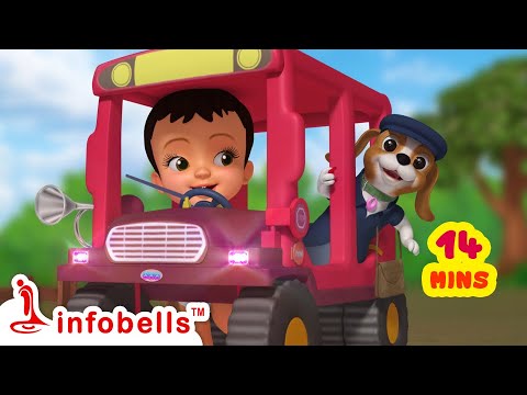 Bus Banthu Bus - Bus Song | Kannada Rhymes for Children | Infobells #kannadarhymes #babysongs