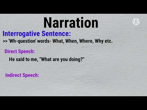 Narration Change ll Interrogative, Imperative, Optative & Exclamatory Sentences ll in Assamese l P-2