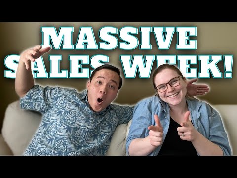 Big sales and Buy/Sell/Trade Wins! How we made OVER $1400 IN PROFIT reselling used clothing & toys!