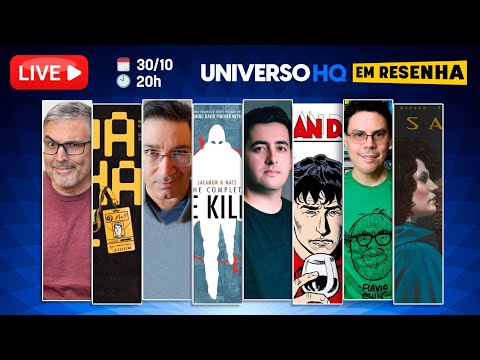 Com Leonardo Fraga! Saria, Damasco, Dylan Dog 23 e The Killer! UNIVERSO HQ EM RESENHA 143