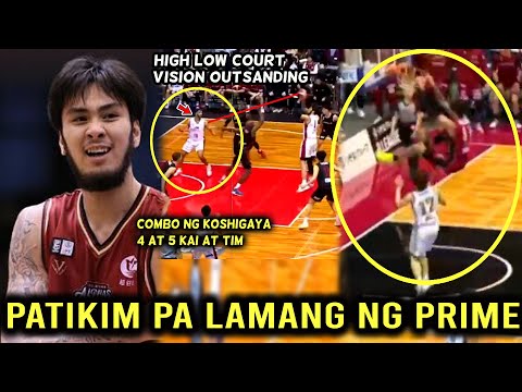 Patikim pa lamang ng Prime KAI SOTTO High Low plays at magandang passing ability Dominant Presence..