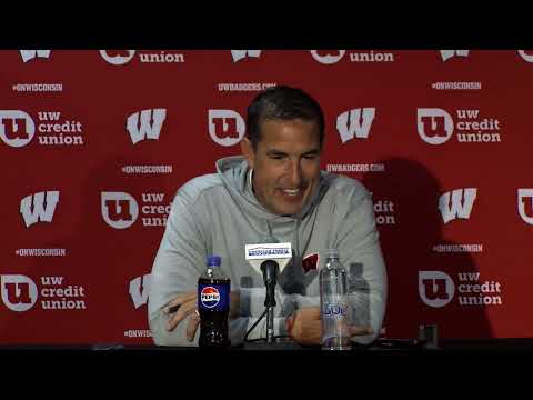 Luke Fickell Weekly Press Conference || Wisconsin Football || October 7, 2024