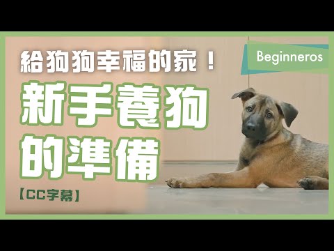 【寵物教學】給狗狗幸福的家！新手養狗的準備｜Beginneros