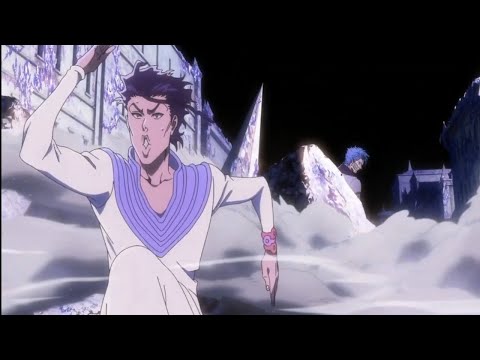 Game of Hide and seek Grimmjow Vs Askin ( EPIC SCENE )