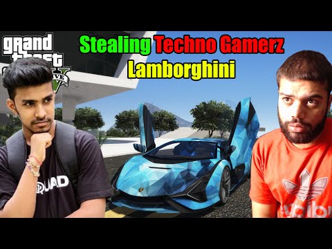 Stealing Techno Gamerz Lamborghini Sian | GTA 5 GAMEPLAY #18