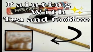 Painting with Tea and Coffee | Sumati Sadhwani ✨