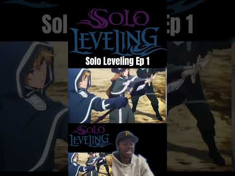 Solo Leveling episode 1 reaction #sololeveling #anime #sololevelingreaction #animereaction