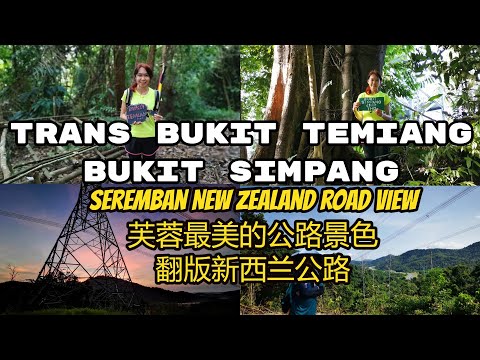 Trans Bukit Temiang - Bukit Simpang Seremban 芙蓉最美的马路打卡景点之一 Beautiful Jalan Temiang Seremban View