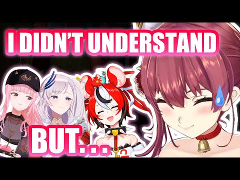 Marine Talks About how She Didnt Understand English Conversations in their Collab (Turn on CC)