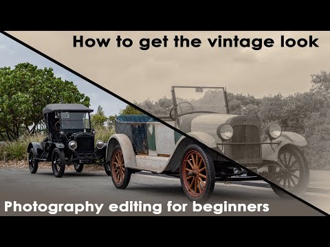 HOW TO CREATE A VINTAGE PHOTO EFFECT - Photo Genius photography tutorials for beginners.