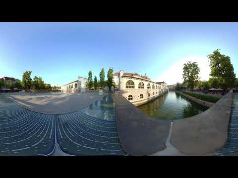 Experience Ljubljana in 360º Discover Butchers' Bridge