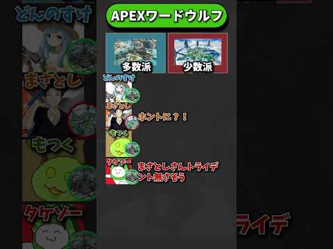 APEXワードウルフ「オリンパスvsストームポイント 編」【APEX エーペックスレジェンズ】 #shorts