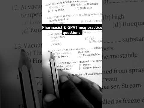 GPAT #gpat #pharmacist #pharmacy #study #viral #youtube #neet #trending #students #yt #youtuber #mcq