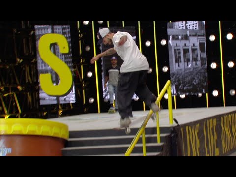 Pacifico Downtown Open Recap Round 1: Manny Santiago Vs. TJ Rogers | Game Of SKATE