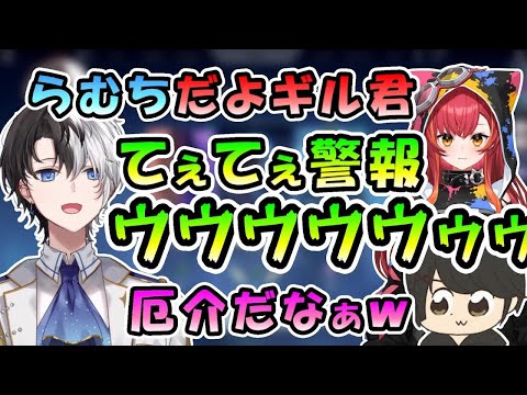 小森めと直伝「てぇてぇ警報」を発動する厄介かみ～と【かみと/花芽なずな/ギル/猫汰つな/ギルらむ/おれあぽ/おれあぽ一家】