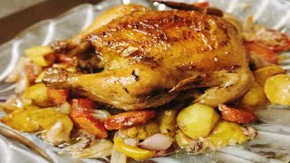 Juicy Chicken Roast |  How To Cook A Whole Chicken | Christmas Special