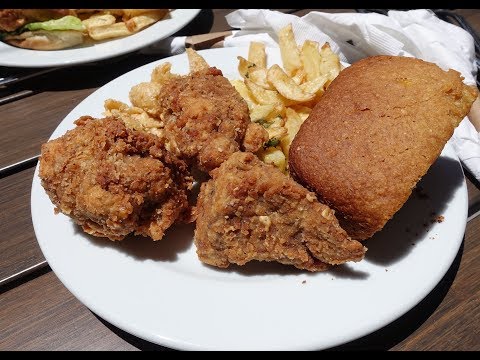 Best Vegan Fried Chicken I have ever had [Seitan] Veganation - San Jose, CA.