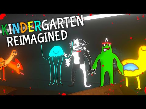 GARTEN OF BANBAN: KINDERGARTEN REIMAGINED (Mascot Horror) - Full Game - No Commentary