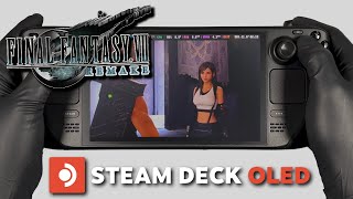 FINAL FANTASY VII REMAKE INTERGRADE | Steam Deck Oled Gameplay | Steam OS