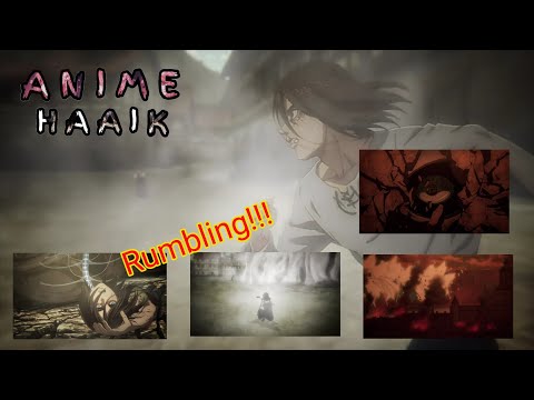 Moment when the Rumbling Begins | Momen ketika Rumbling dimulai | AOT Episode 3 & 5