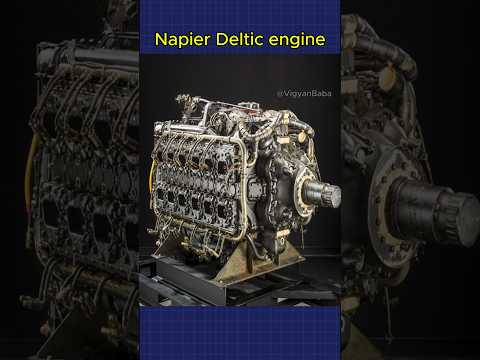 Napier Deltic Engine #shorts #science #engineering