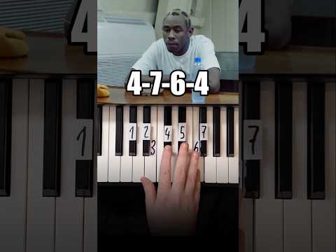 See You Again Tyler the Creator Piano Tutorial #shorts