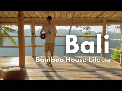 Relaxing Bali Swing Day At Zen Hideaway Bamboo House - Ubud Vlog