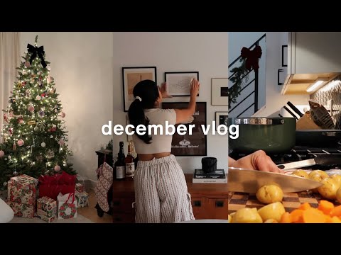 VLOG: getting ready for xmas, skin pharm appt, + lots of cleaning!