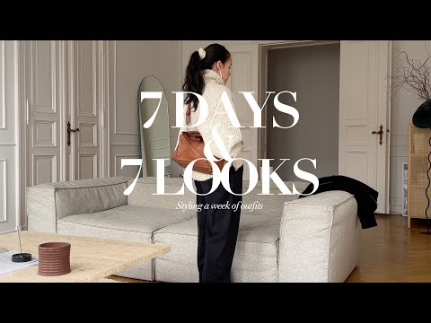 7 Days 7 Looks | A Week in Outfits | Outfit Ideas for Winter 2023 | Winter Wardrobe | AD