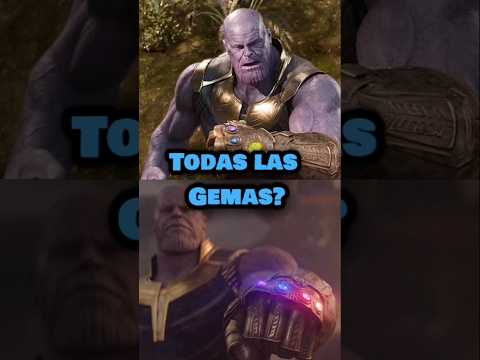 Cuáles son las GEMAS de el INFINITO? #marvel #marvelstudios #thanos #shortvideo #shortsvideo #shorts