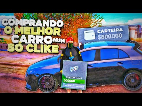 COMPRANDO CARRO DE 500.000 Mil EM 5 MINUTOS COM MOD MENU VIP NO GTA RP