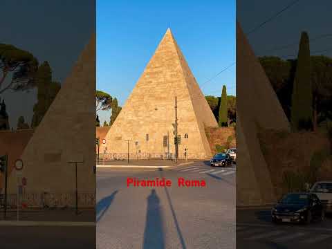 Piramide Roma 🥰#shorts #youtubeshorts #trending #viral #italy #piramide