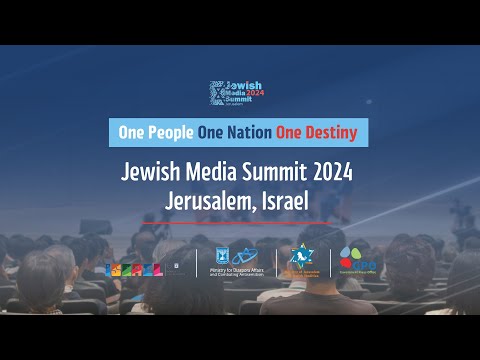 The live stream of the GPO Conference for International Jewish Media