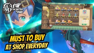 Must to Buy at Shop Everyday Guide - Draconia Saga Sea #22