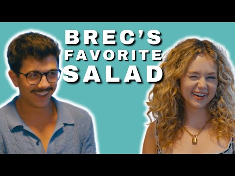 The best salad ever with Brec Bassinger! | Cooking with Bradley