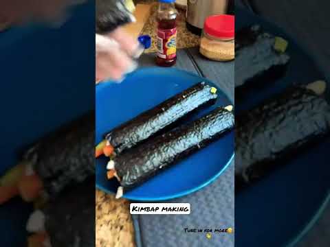 Kimbap Making