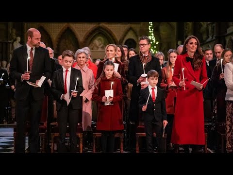 BREAKING! Princess Kate Joins the Royal Family for Heartwarming Christmas Carol Service