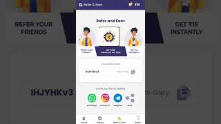 #EarnEasy App Referral code - lHJYHKv3 #youtubeshorts #shorts #short #reels #youtube