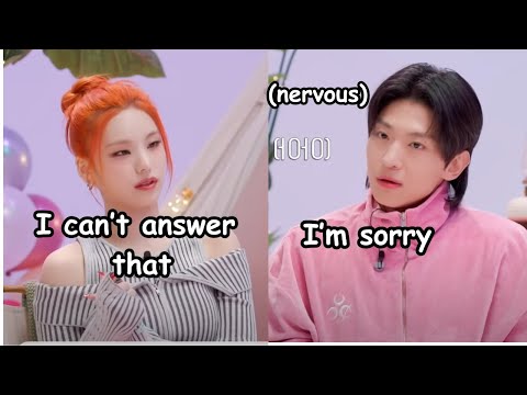 Itzy Yeji feel uncomfortable to Dex question, I can’t believe he ask this to Yeji