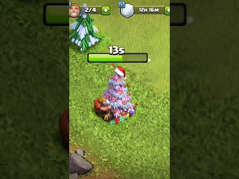 ClashmasTree 🌲❕❕ #clashofclans #coc #youtubeshorts #nituhome