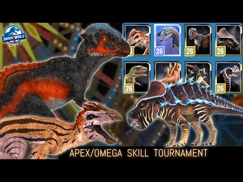 Jurassic World Alive SKILL TOURNAMENT: Glyptosavis finally gets its Chance!