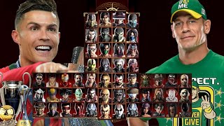 Mortal Kombat 9 - CRISTIANO & JOHN CENA WWE - Expert Tag Ladder - Gameplay @(1080p) - 60ᶠᵖˢ ✔