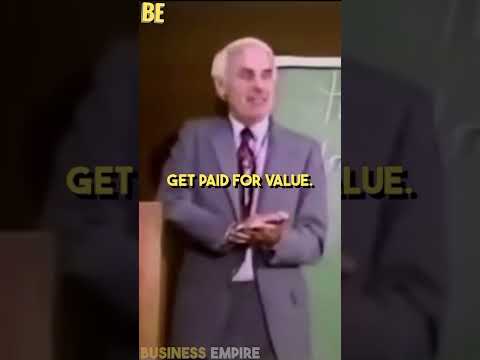 Value makes the Difference - Jim Rohn