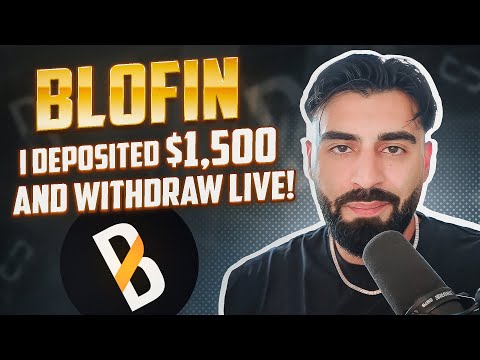 BLOFIN IS WHERE WHALES ARE MADE!! | I DEPOSITED 1,500 USDT AND WITHDRAW LIVE!