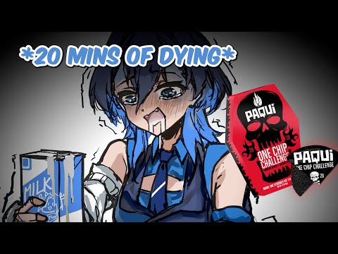 Kronii Does The One Chip Challenge And Dies !!!  (Thank God She Alive)