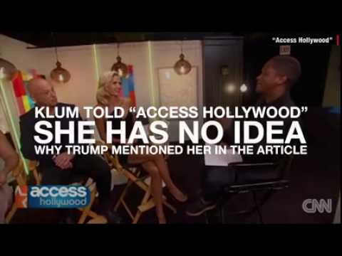 CNN News August 20 2015 Heidi Klum's funny response to Trump