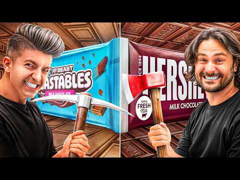 100 Layers of FEASTABLES vs HERSHEY’S!