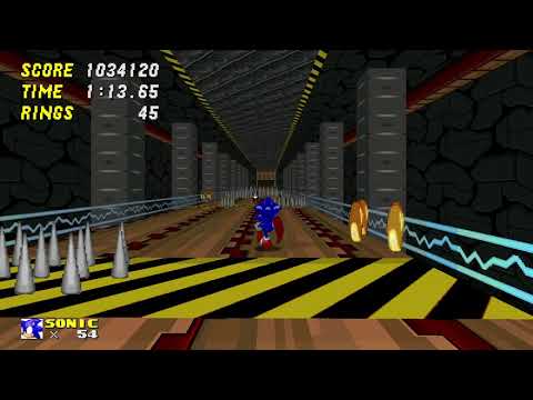 Sonic Robo Blast 2 v2.2 Black Core Zone Act 1 金屬索尼克 競速賽跑